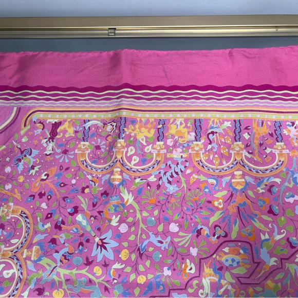 Rare Authentic Hermes Silk Scarf " Les Jardins d'Armenie," by Karen Petrossian - Picture 9 of 10